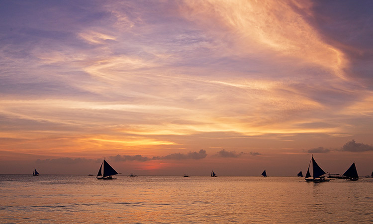 Sunset in Boracay