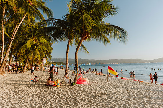 stay boracay beach and people