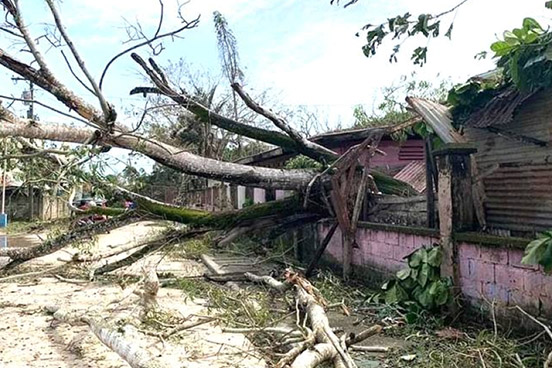 Typhoon Victim in Palawan