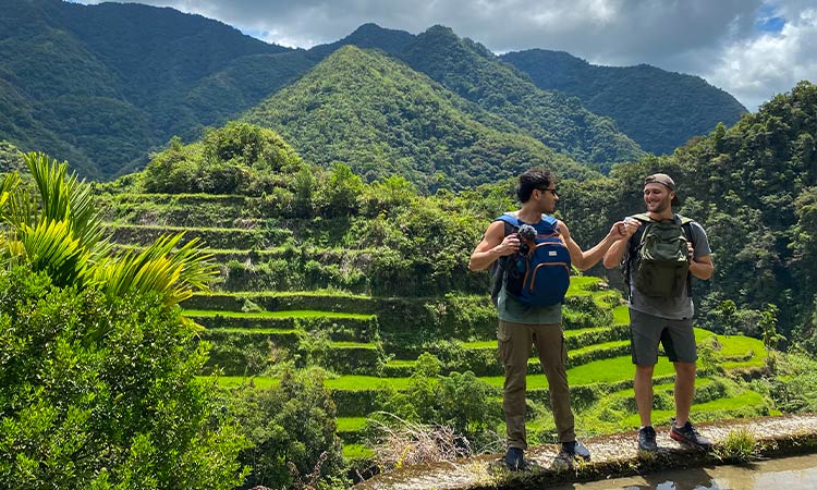 2 French in Manila in Banaue