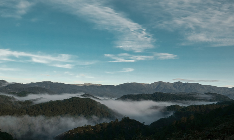 Mountains and clouds Banaue