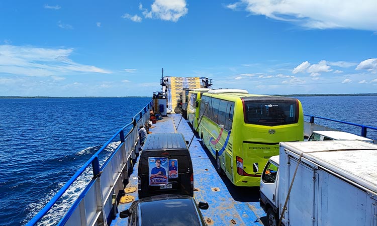 Roro boat from Cebu to Bantayan