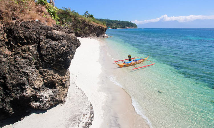 Boat in Masasa Beach Batangas