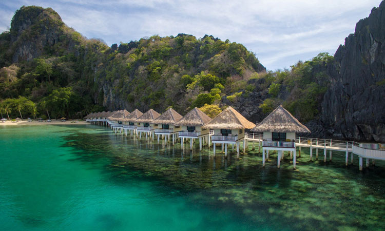 Maldives of the Philippines - Apulit Island Nipa Hut