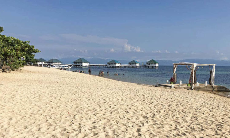 Stilts Calatagan Beach Resort white sands