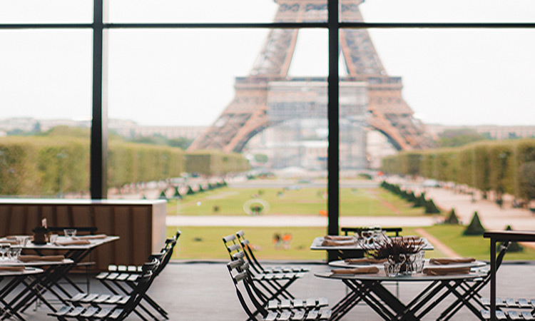 Paris View inside restaurant